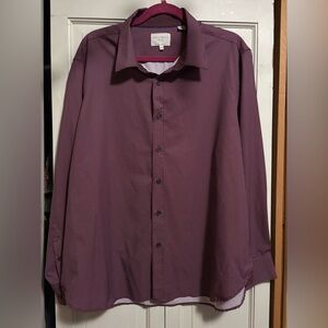 CON.STRUCT Slim Fit Polka Dot 4 way Stretch Shirt